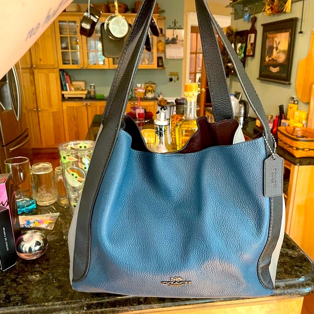 Coach Hadley Hobo in Peacock